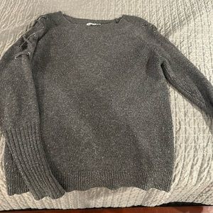 Gray sweater, size small